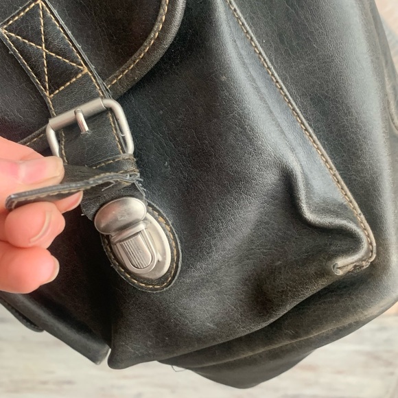 Vintage GAP genuine leather backpack - Picture 6 of 9